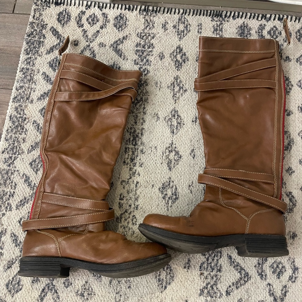 Madden Girl Brown Winter Boots